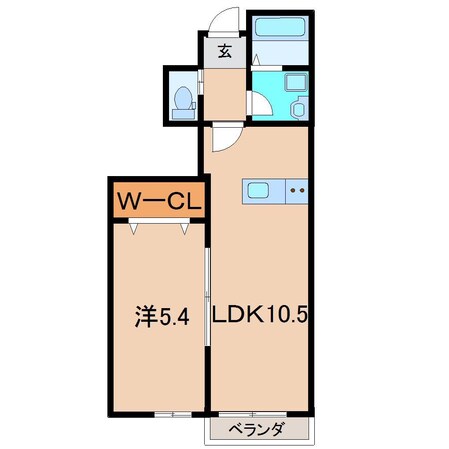 Euphoriaの物件間取画像